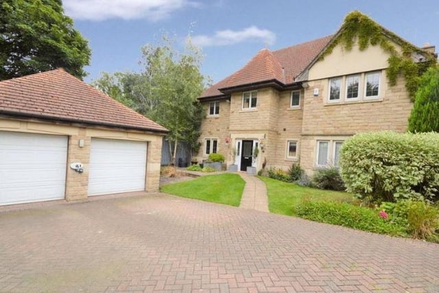 This six-bedroom property is situated in an exclusive gated development and comes with three bathrooms and a double garage.