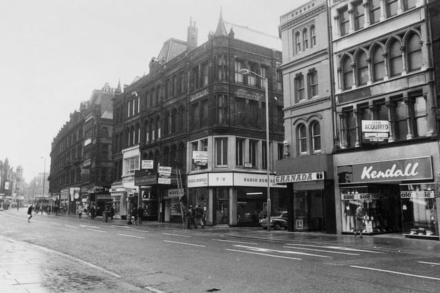 Do you remember these shops in this photo from January 1974?