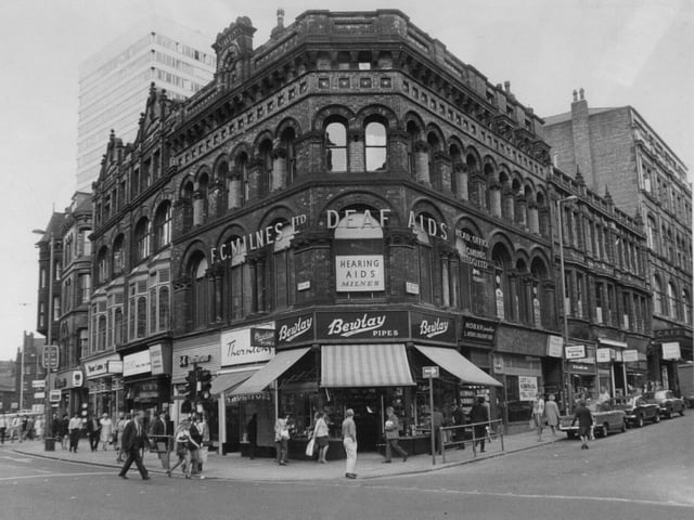 Do you remember these shops? Pictured in June 1972.
