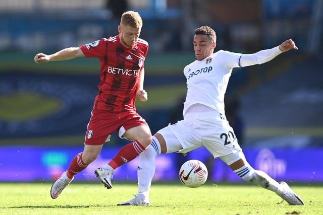 Tyler Roberts failed to really get going in the no 10 role against the Blades and was subbed at the break for Rodrigo who then impressed. With Pablo Hernandez still injured, Rodrigo now looks set to start. Photo by Laurence Griffiths/Getty Images.
