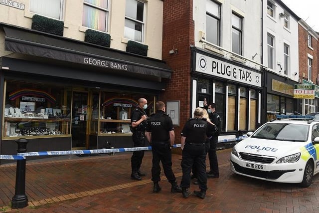Detective Constable Mark Thornton, of Preston CID, said: “An investigation has been launched after a major theft from a jewellers in Preston.