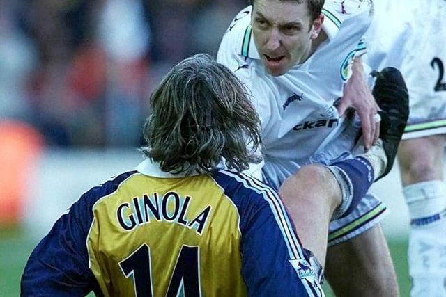 Jason Wilcox moved to Leeds in 1999 and scored on his debut for the Whites. He scored a total of six goals and registered five assists in 100 games for Leeds. He soon moved on following Leeds’ relegation from the Premier League, joining Leicester City in 2004 before moving to Blackpool two years later, soon retiring after his release from the Seasiders.