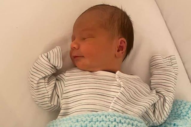 Little Alfie was welcomed into the world by mum Shannon Louise Yates on September 28, 2020, weighing 6lb 10oz.