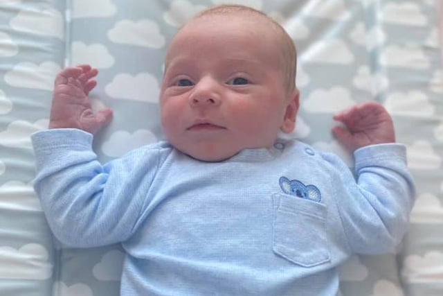 Rhianna Holden - Fox welcomed Alfie into the world on September 5, 2020, weighing 9lb 21⁄2oz.