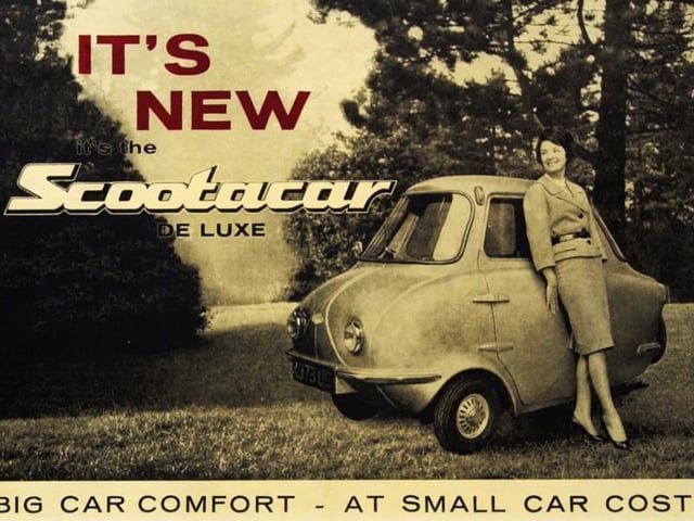There were three Scootacar designs, MK I, II, and III.