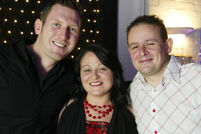 Stephen Dean, Jackie Jones and Tony Jones at the Avocet Hardware Christmas party back in 2009.