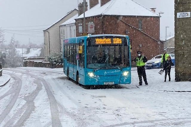 Meanwhile school bus services in other parts of Leeds got stuck. All bus services from First Bus and Arriva have now been cancelled across Leeds