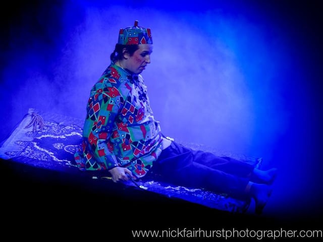 Wigan Little Theatre pantomime Aladdin, 2016.
