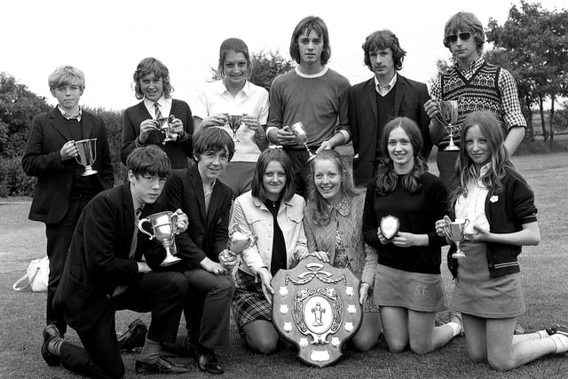 Hindley and Abram grammar schools summer sports day in 1971