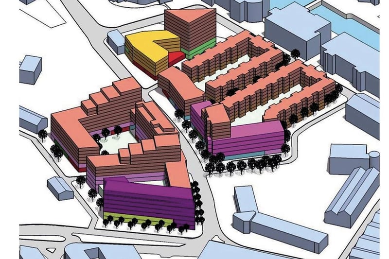 July 2006 and pictured is how the former Yorkshire Chemicals site could look after redevelopment and renamed as The Works.