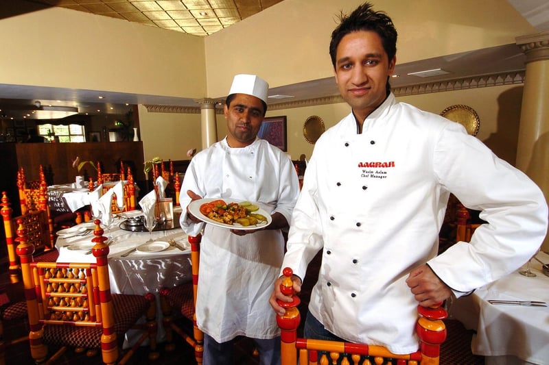 May 2007 and pictured is Wasim Aslam, restaurant chef manager of the Aagrah at Garforth who were providing the catering when the Bollywood Awards were held in Yorkshire.