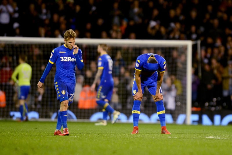 The London curse extends all the way back to April 2018 as Paul Heckingbottom's side were beaten 2-0 at Fulham. Samu Saiz and Jay-Roy Grot, pictured, were among those playing for the Whites. Picture by James Hardisty.