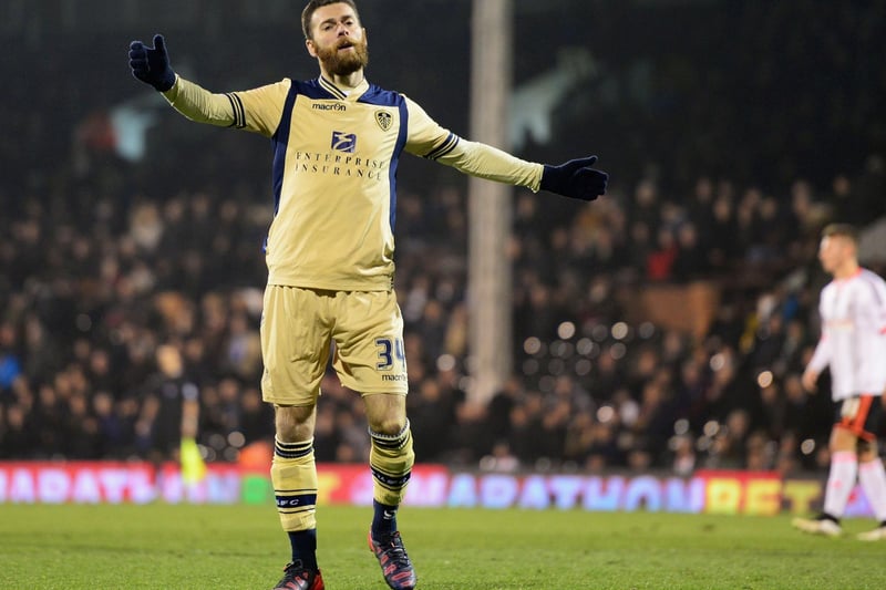 Fulham 0 Leeds 3, way back in March 2015 as Mirco Antenucci, above, bagged the third. Leeds then went another 11 games without winning in the capital. The last 28 visits have yielded one win, six draws and 21 defeats. Photo by Jamie McDonald/Getty Images.