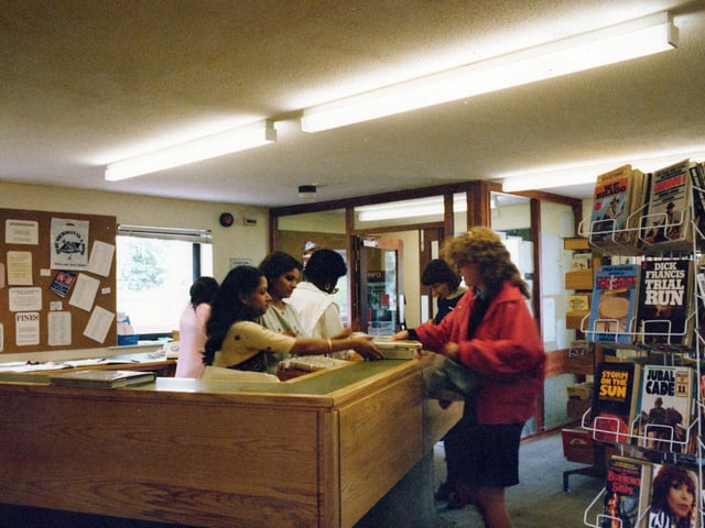 Chapeltown Branch Library on Reginald Terrace in June 1985.