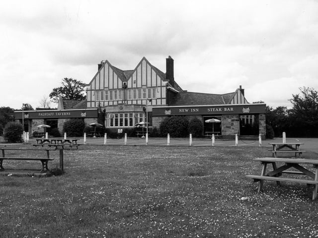 The New Inn steak bar and public house, owned by Falstaff Taverns, at the junction of Wetherby Road and Syke Lane.