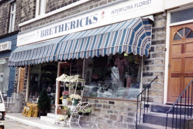 Brethericks florists shop on Harrogate Road in Chapel Allerton pictured in May 1985.