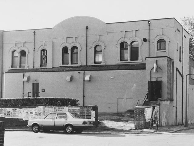 This is the Cosmos Club on Francis Street where a firefighter was pulled to safety after he collapsed while tackling a blaze.