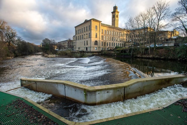 Originally used as a textiles mill, thousands of people visit Salts Mill in Bradford each year to see the Hockney gallery located within the grounds.