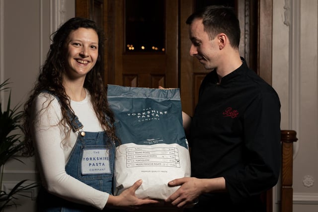 Bettys will use the pasta in their Swiss Alpine Pasta dish