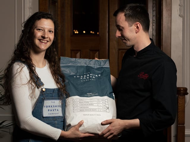 Bettys will use the pasta in their Swiss Alpine Pasta dish