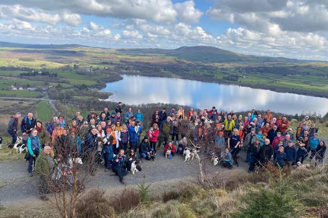 Pawsome effort: Dog walkers raised more than £2000 for The Great North Air Ambulance Service