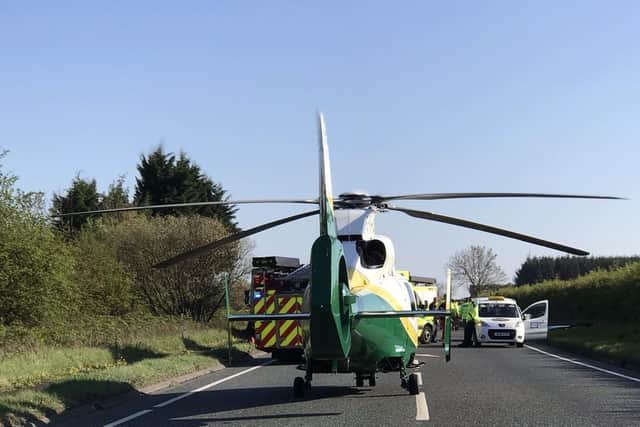 The Great North Air Ambulance on call