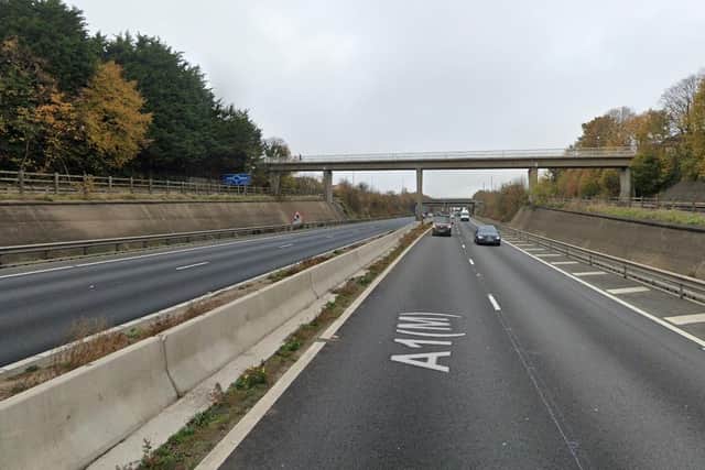 The A1 at Warmsworth