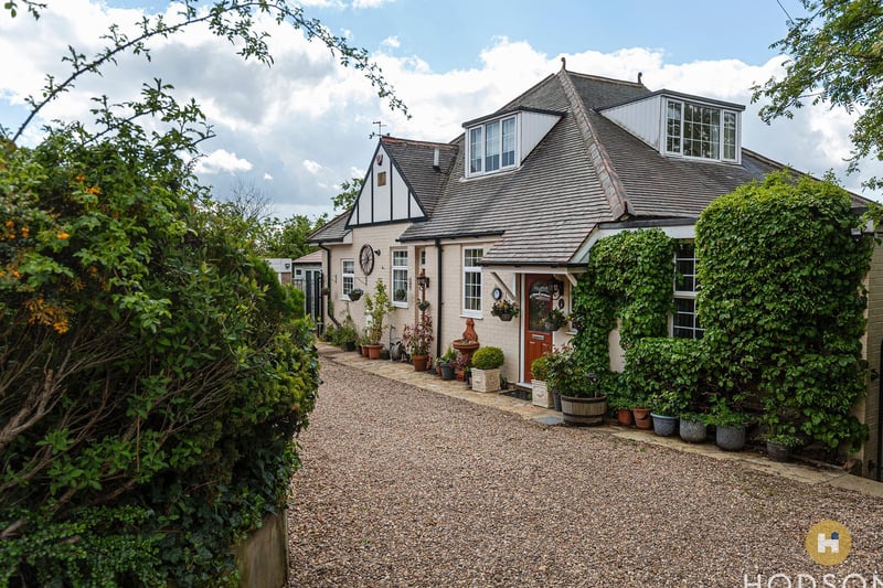 The leafy approach to the family home