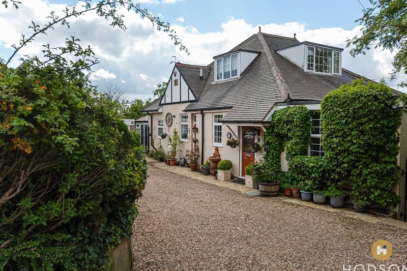 The leafy approach to the family home