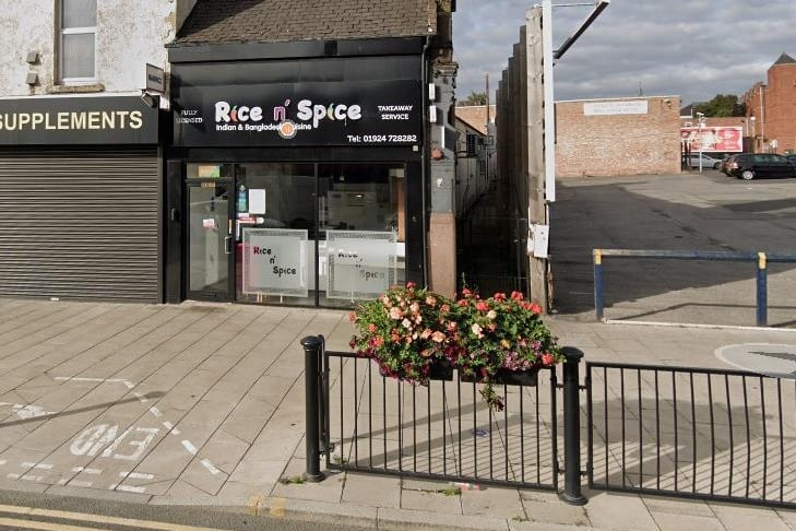 138 Kirkgate. Review: "Ordered from Rice 'n' Spice throughout lockdown which has always been brilliant. Now we can dine in we took a visit and was not disappointed, food was spot on as always and staff are very friendly and welcoming."