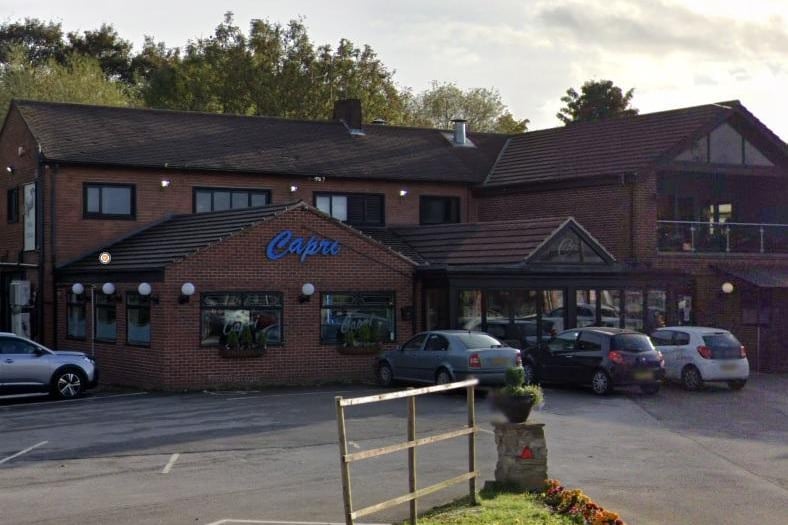 223 Bridge Road, Wakefield. Review: "Just had a beautiful meal for a birthday celebration, delivered to the door from capri horbury. Amazing, great service, hot, value for money, presentation fabulous. Can't fault it at all."