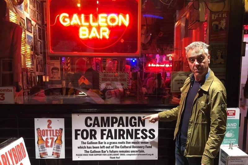 Actor James Nesbitt has said the bar is a 'gem of a place' and has been his go-to venue whilst filming new Netflix drama in the resort. He is supporting the grassroot music venue's Campaign For Fairness. Great music, great staff, a great little venue