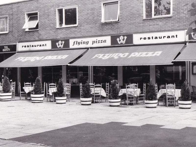July 1983 and the Flying Pizza on Street Lane at Roundhay was the place to eat and be seen. Early sittings tended to be a family affair. Go later and you were almost bound to queue with the smarter set.