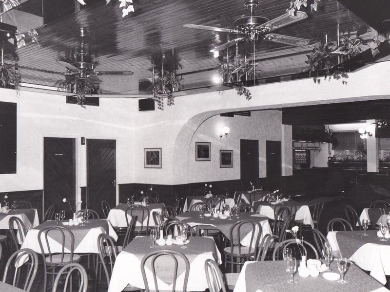 April 1988 and pictured is Bianco's Pizzeria Bistro at Ringways restaurant on Whitehall Road.
