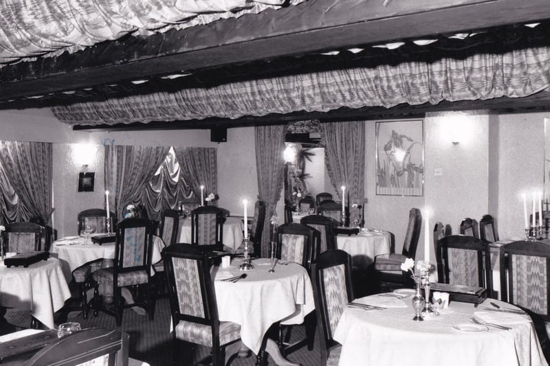 The Last Viceroy restaurant on New Road Side in Horsforth proved a popular draw for fans of Indian cuisine. Pictured in May 1989.