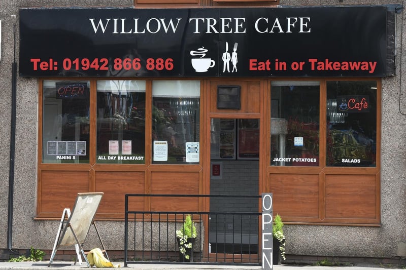 TWO STARS - Willow Tree Cafe, 457 Warrington Road, Ince