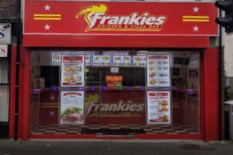 THREE STARS - Frankie's Chicken and Pizza Bar, 158 Elliott Street, Tyldesley