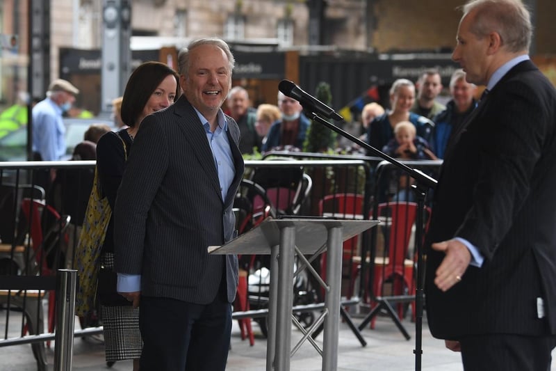 The city council’s chief executive, Adrian Phillips, introduced Nick to a sizeable crowd as “Freeman of the city of Preston, proud Prestonian, creator of Wallace and Gromit and a very big cheese at Aardman Animations.”