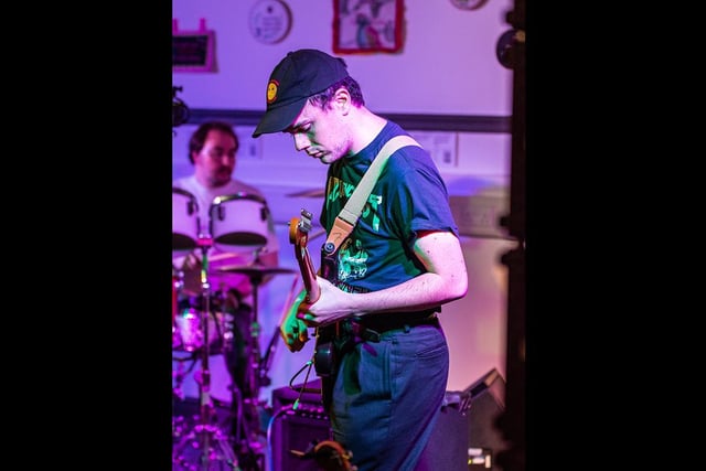The band were playing as part of the https://getitloudinlibraries.com/ initiative
