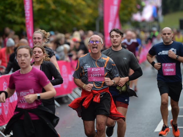 Runners feel the burn