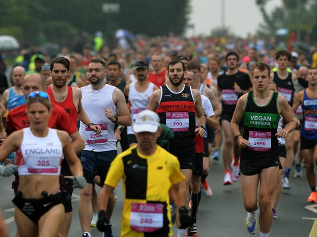 Runners from all over the country travelled to take part