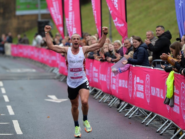 Anthony Woodward finishes in third place