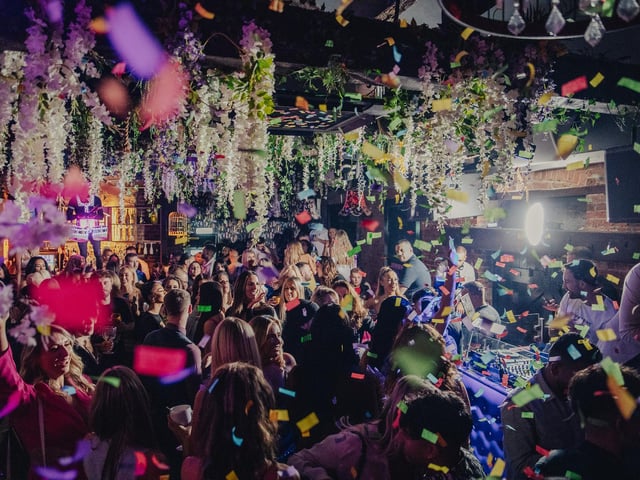 The reunion party at Zanetti's nightclub, Dollhouse, kicked off at 10pm on Saturday