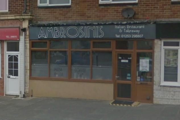 Ambrosini's, 19 Squires Gate Lane, Blackpool FY4 1SN