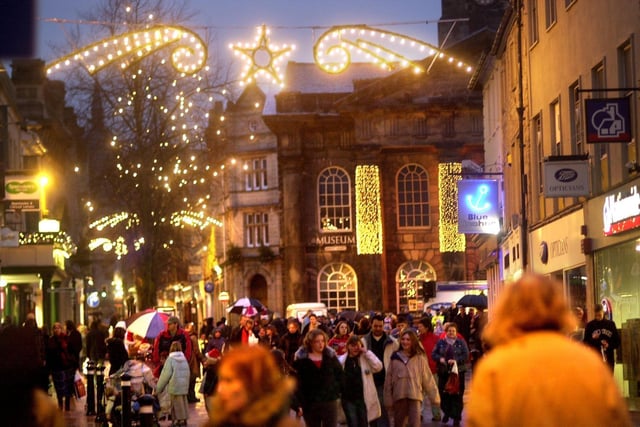 Lancaster Christmas lights switch-on in 2003.