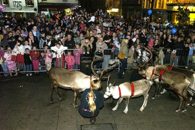 Lancaster Christmas lights switch on 2008.