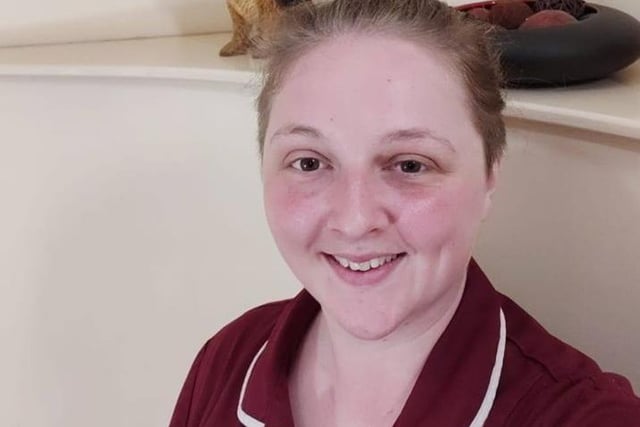 Emily Cooper is a senior at Grosvenor House and has worked her heart out, taking double shifts and covering for colleagues who have had to shield