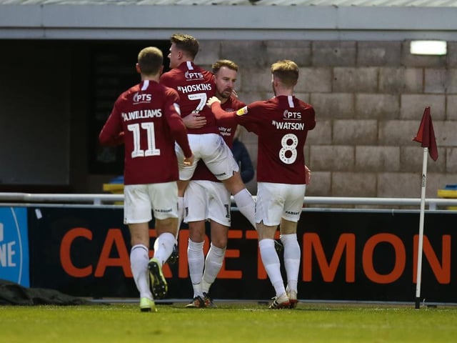 Again, there's no shortage of choice. Chris Lines' exquisite volley in the win over Morecambe takes the win though, edging out Scott Wharton's sublime finish against Crewe. Superb technique and timing to blast into the top corner.