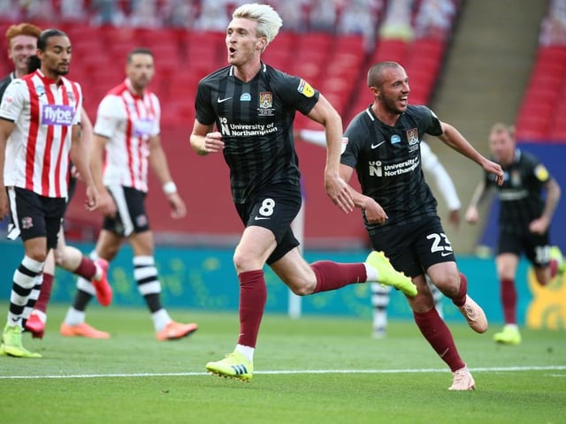 He doesn't grab the headlines like Morton or Goode but Ryan Watson enjoyed an excellent campaign. Started like a train and then finished strongly. Returned a very useful seven goals too, including the crucial opener at Wembley.