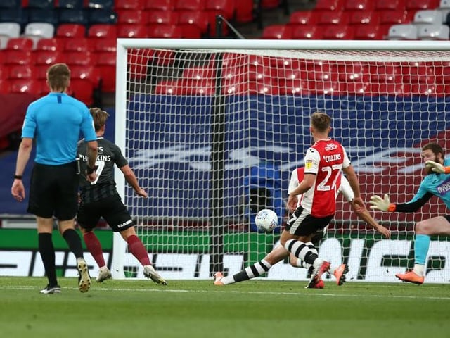 Where to start? There were many, especially in the play-offs. But when Sam Hoskins found the bottom corner from Mark Marshall's pass after 81 minutes at Wembley, you knew the Cobblers were on their way back to League One.